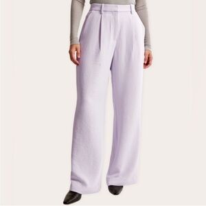 Abercrombie & Fitch Harper Sloane Tailored Premium Crepe Pant